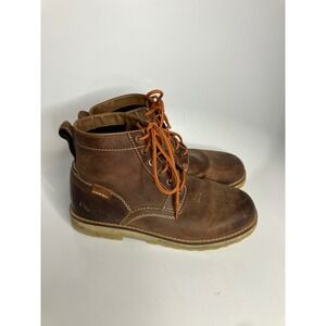 Keen the 59 boot brown leather lace up men's‎ size 8 casual trendy cottagecore
